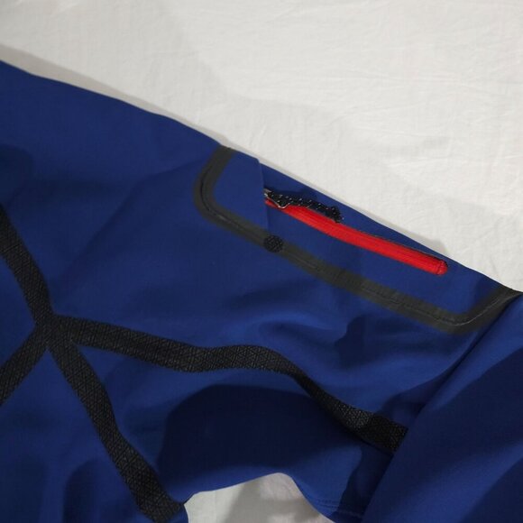 L.L.Bean Mens Blue Hooded Jacket XL Soft Shell Long Sleeve Hoodie Zip Up Jacket - Picture 3 of 7